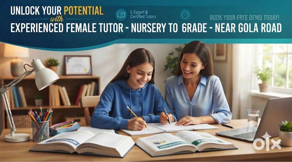 Tutoring upto 6th grade. Near Gola Road
