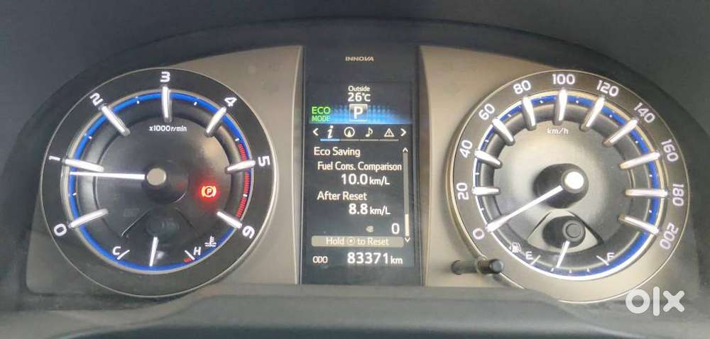 Toyota Innova Crysta [2020-ongoing] 2.4 Vx 8 Str, 2017, Diesel