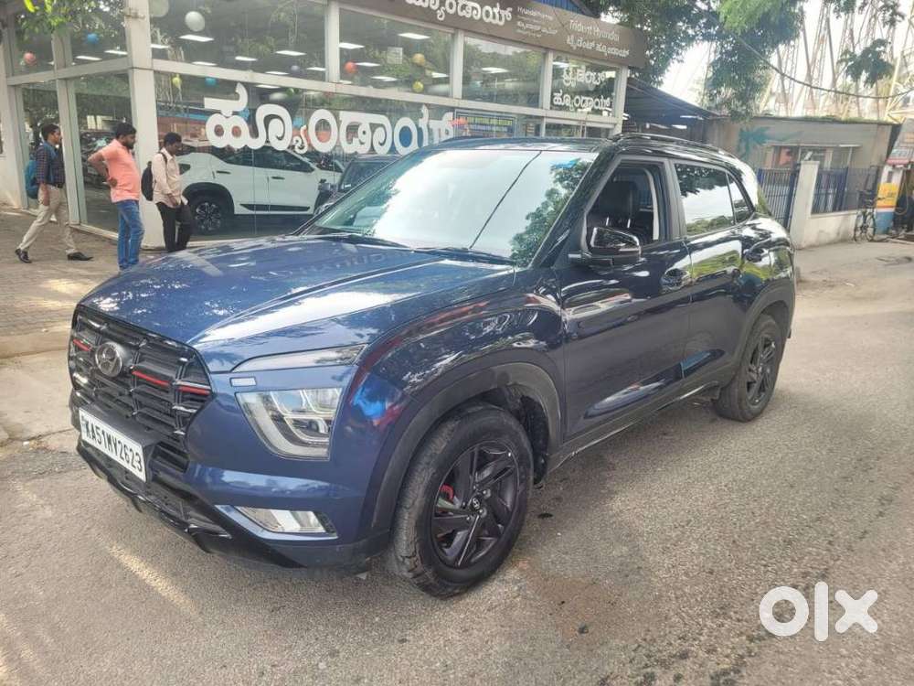 Hyundai Creta 1.5 S Plus Knight Petrol, 2023, Petrol