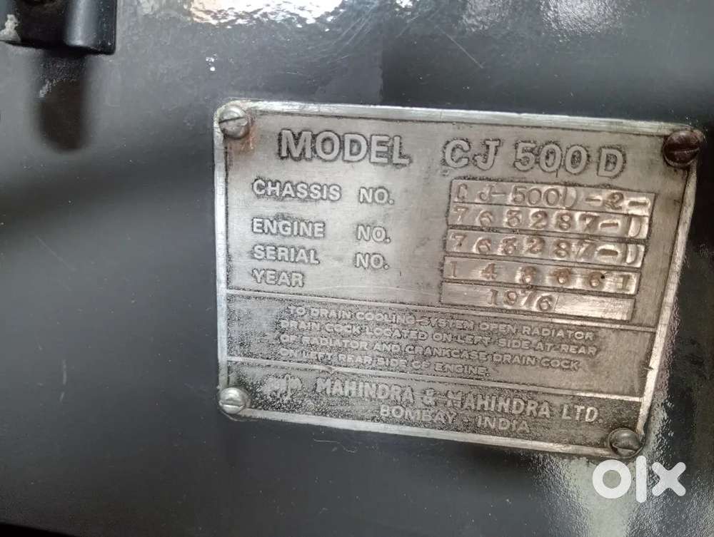 Mahindra Jeep Cj Diesel 1976 2wd Immaculate