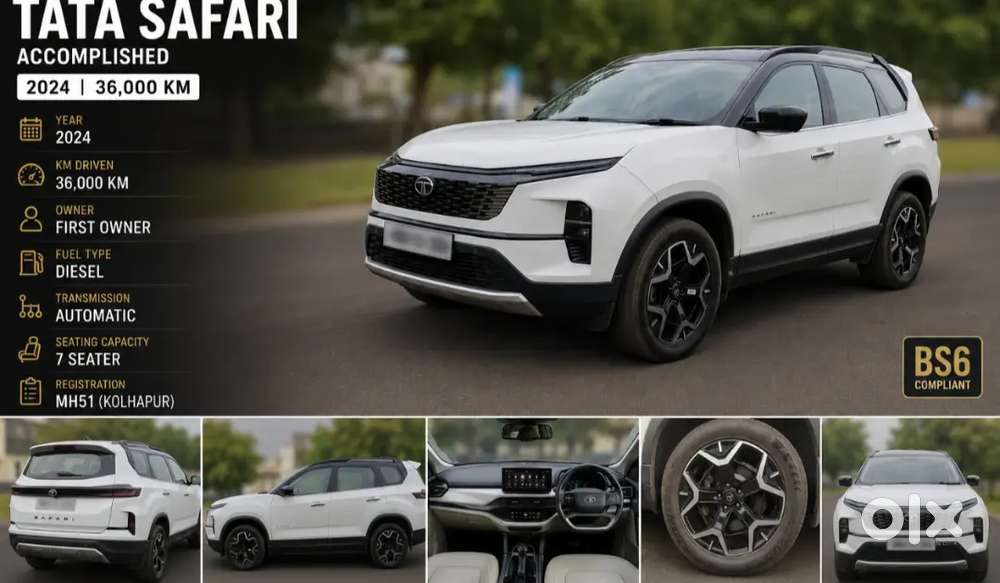 2024 Tata Safari Dual Tone At