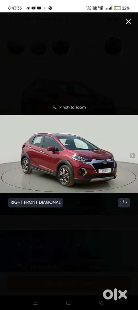 Honda Wr-v 2021 Petrol 45000 Km Driven