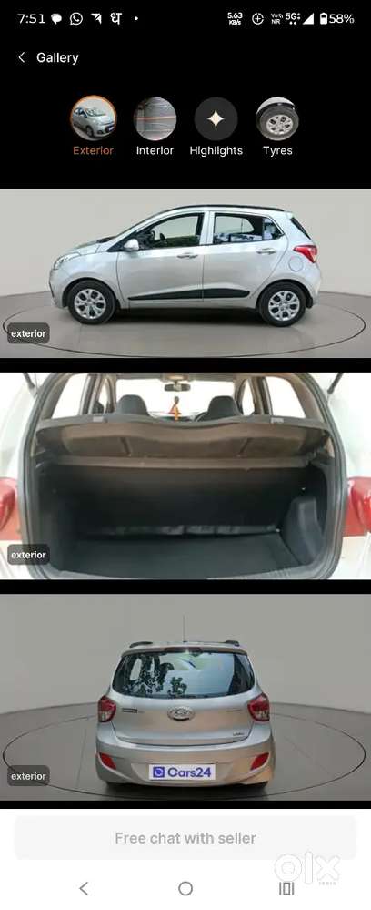 Hyundai Grand I10 Sportz 2015