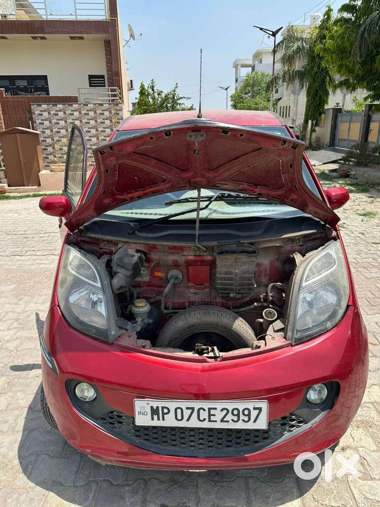 Red Tata Nano Top Petrol Variant Automatic- 12700 Km, Tyres Like New!