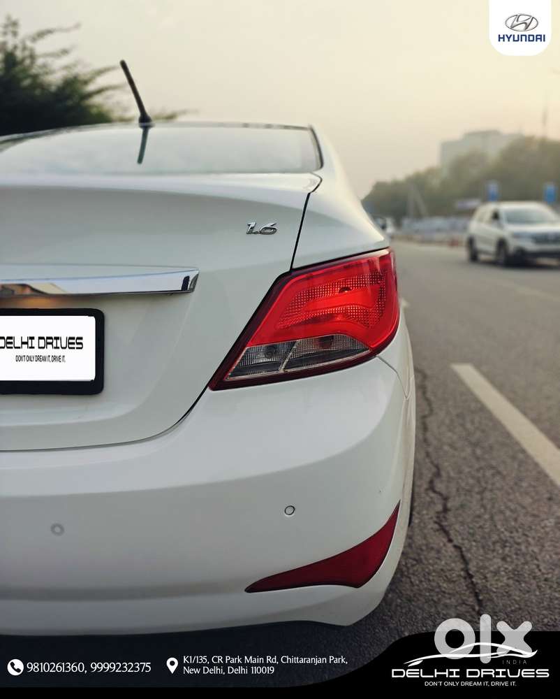 Hyundai Verna Vtvt 1.6 At Sx Option, 2015, Petrol