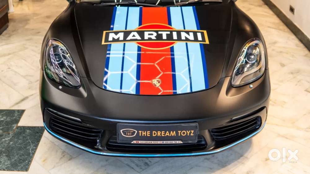 Porsche 718, 2017, Petrol