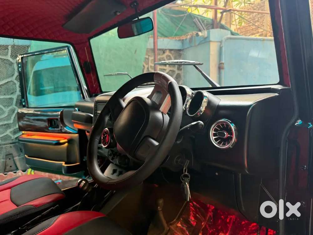 Mahindra Thar 2017 Diesel Just 1450 Km Driven And Tastefully Modified.