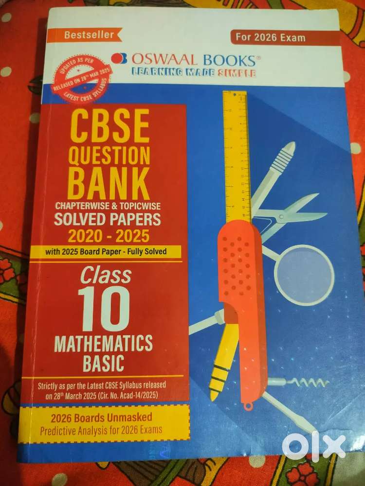 Selling book of class 10 2025-2026 untouched