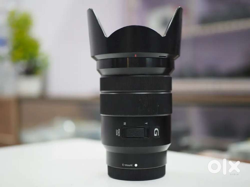 Sony E 18-105mm F/4 G OSS power zoom lense - Cameras & Lenses in
