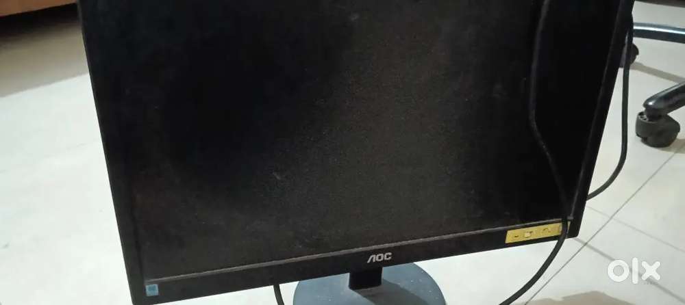 Working cpu and monitor