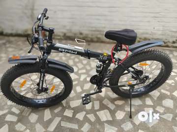 Bmw fat tyre online foldable cycle