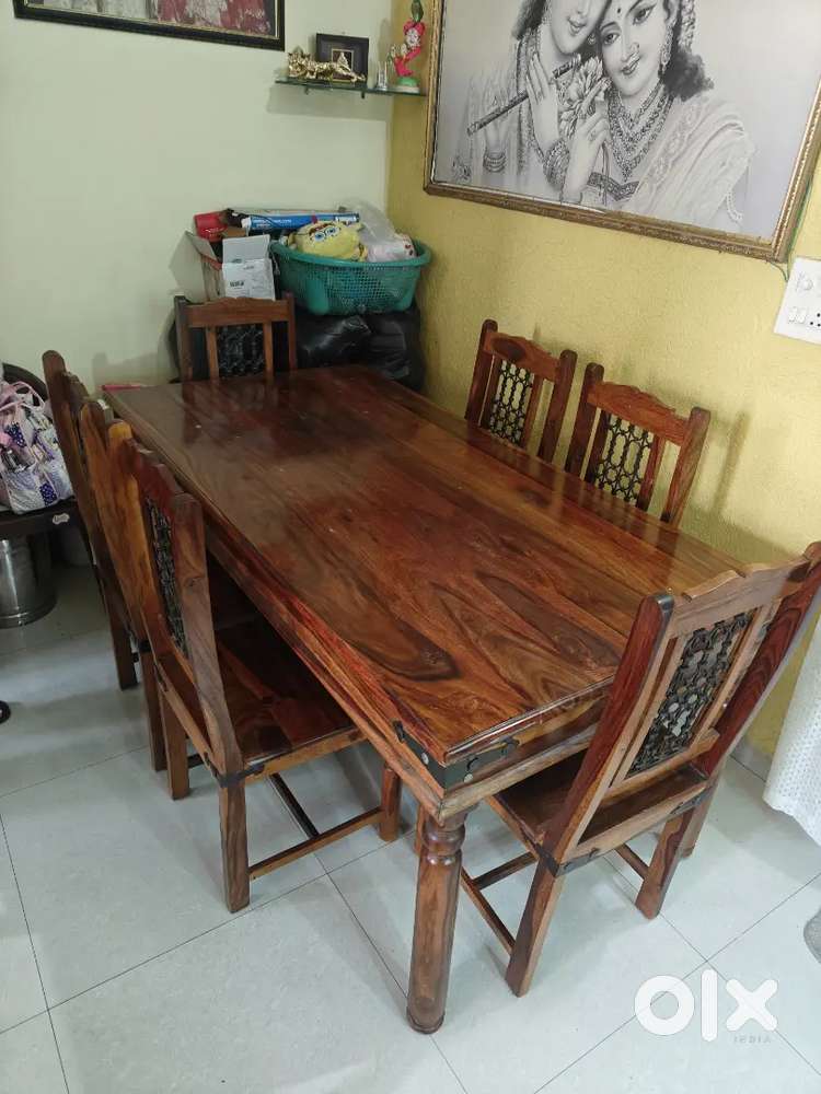 Wooden Dining Table Set for Sale