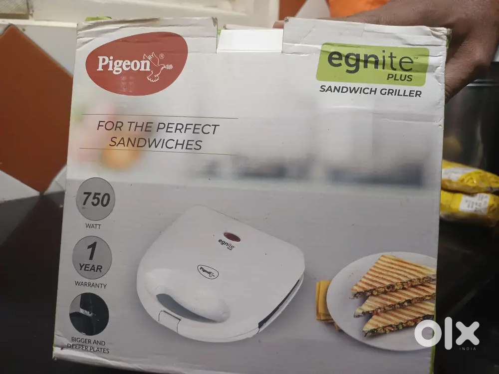 Egnite Grill Pigeon Sandwich Maker Grille-sandwich Decakila