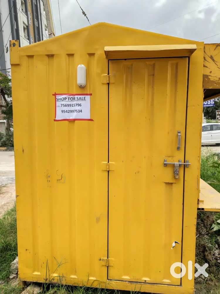 Kiosk yellow container for sale