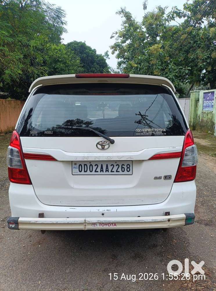 Toyota Innova 2.5 G (diesel) 8 Seater, 2016, Diesel
