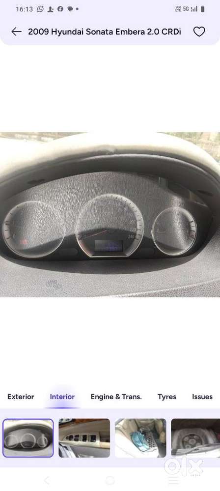 Hyundai Sonata Embera 2.0l Crdi Mt, 2009, Diesel
