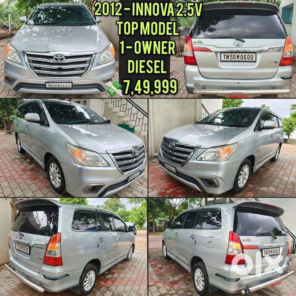 Toyota Innova 2.5 V 7 Str, 2012, Diesel