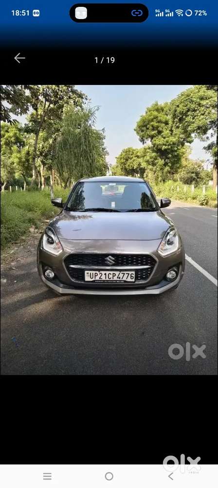 Maruti Swift Zxi Plus Top Model Allow Wheel
