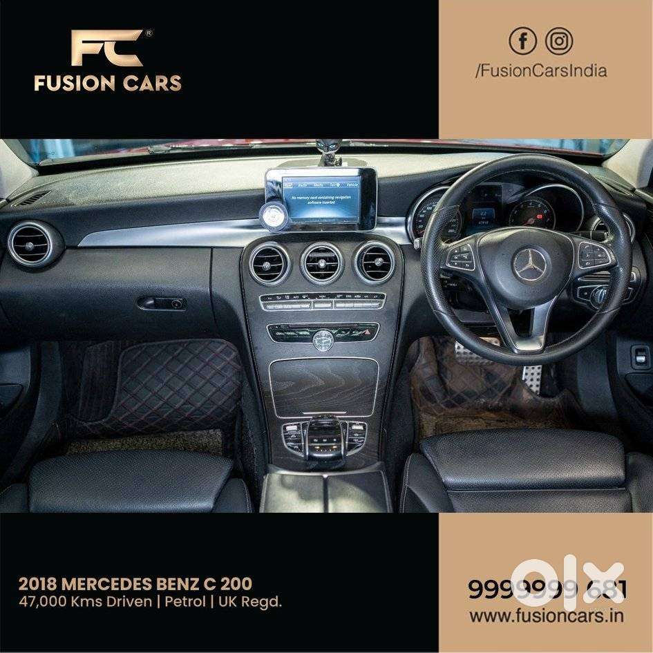 Mercedes-benz C-class C 200, 2018, Petrol