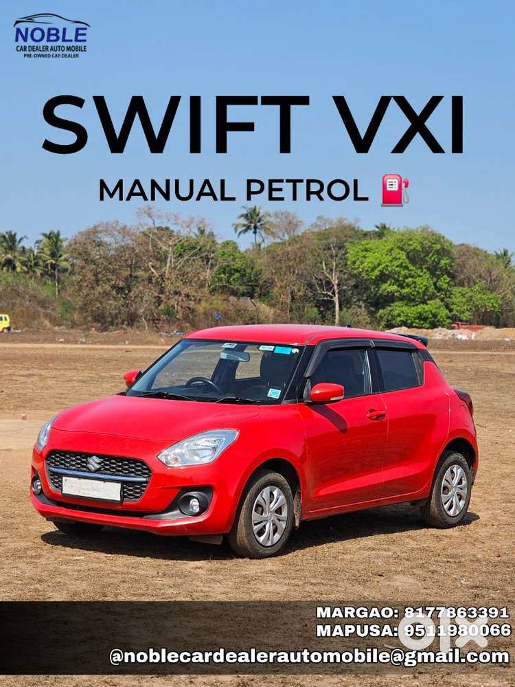 Maruti Suzuki Swift Vxi + Manual, 2023, Petrol