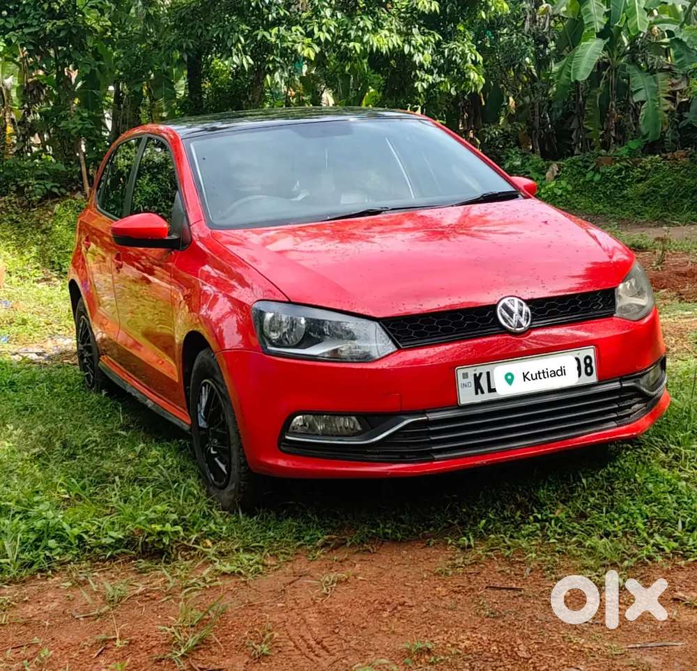 2020 Model Polo Flash Red With Black Top