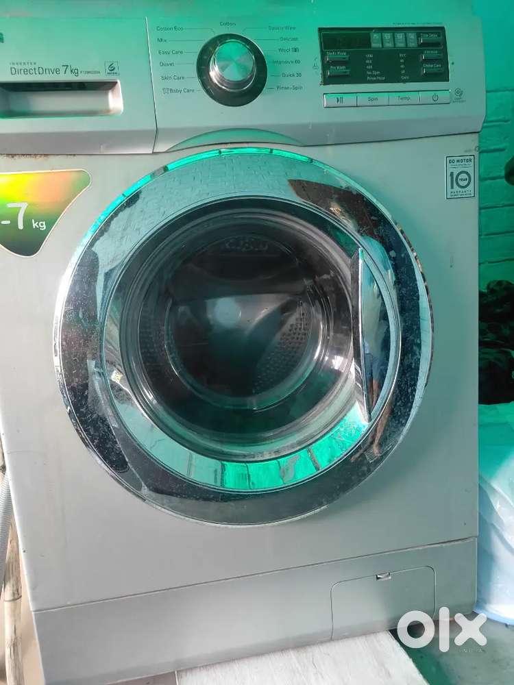 Lg front load washing machine 7kg