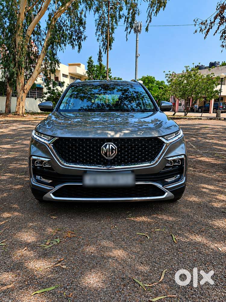 Used Car For Sale, Mg Hector, Internet Inside, Silver Suv, Black Leath