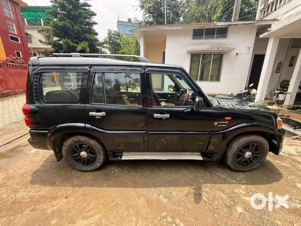 Mahindra Scorpio Black 2013 Fancy Number Diesel Well Maintained