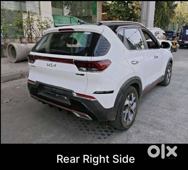 Kia Sonet White [aug 2022 - Bh Passing] Gtx Plus 1.5 At Dual Tone