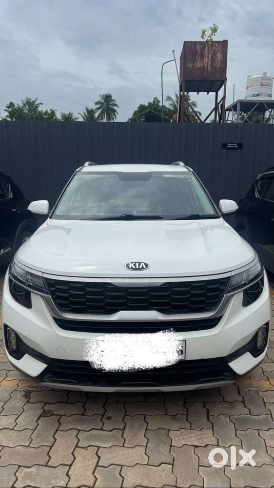 Kia Seltos Hte 1.5l Diesel 2020 White (with Lcd Infotainment System)