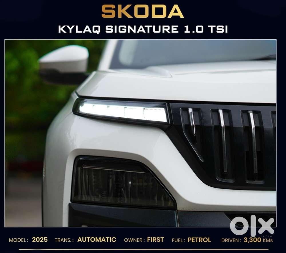 Skoda Kylaq Signature At, 2025, Petrol