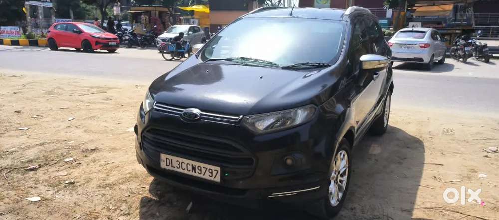 Black Colour Ecosport Titanium