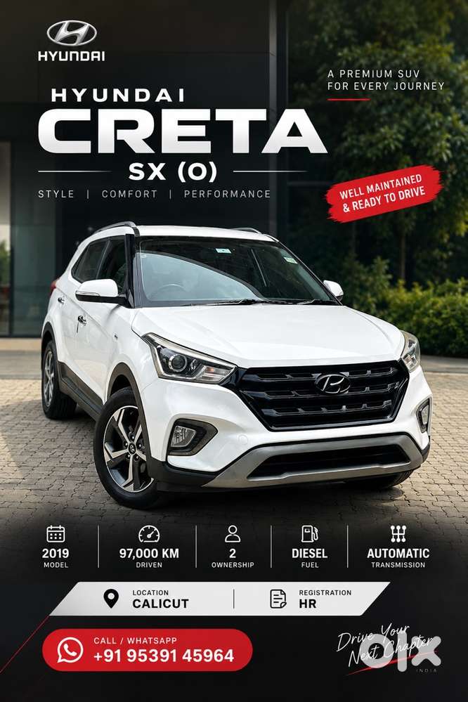 Hyundai Creta Diesel At 2019