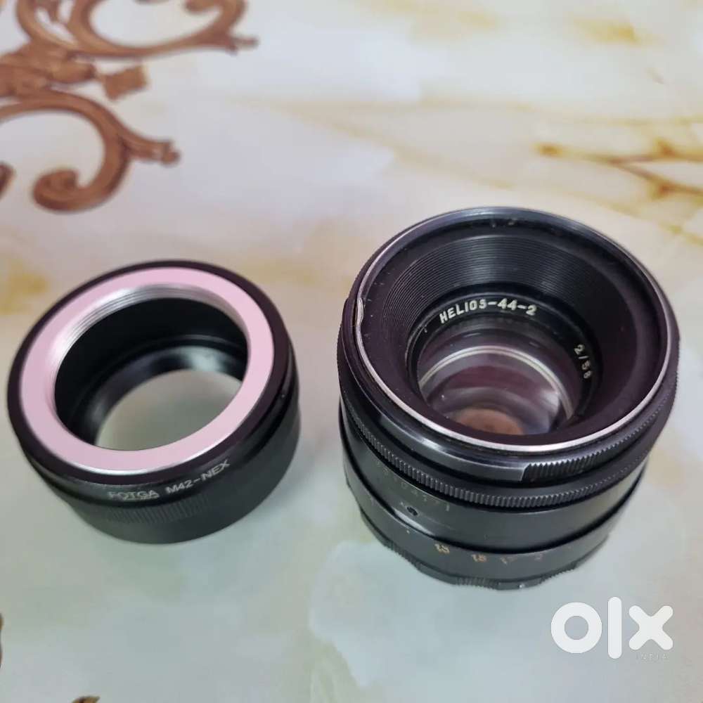 Helios 44-2 58mm Vintage Lens with E-Mount Adapter for Sony Camera