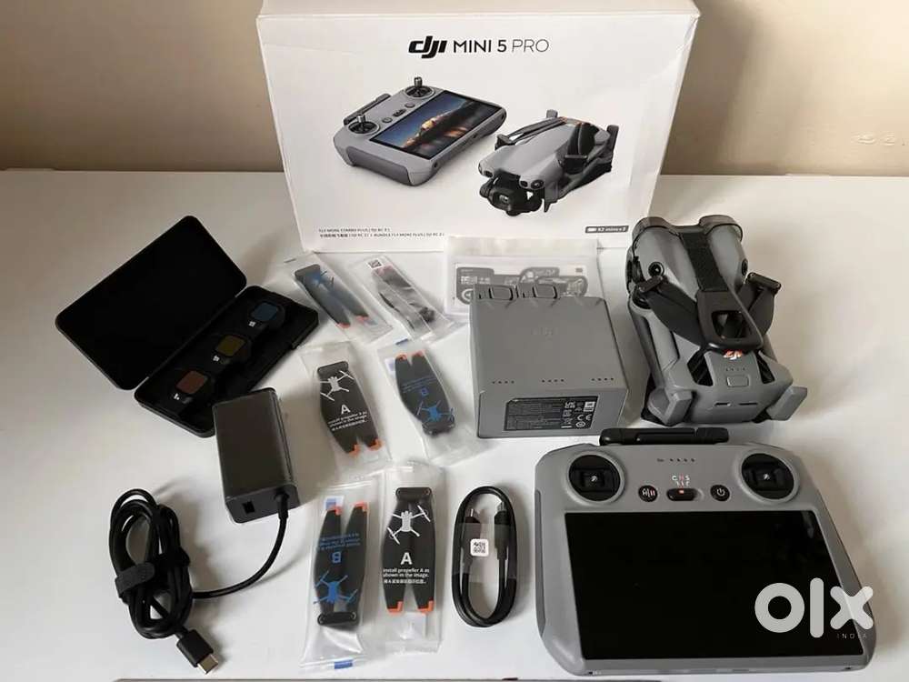 DJI Mini 5 Pro Fly More Combo Plus with RC 2 Controller + 1 Year Warra