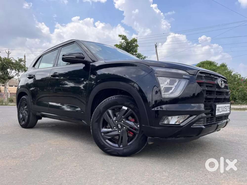 Hyundai Creta 1.5 S Plus Knight Petrol, 2023, Petrol