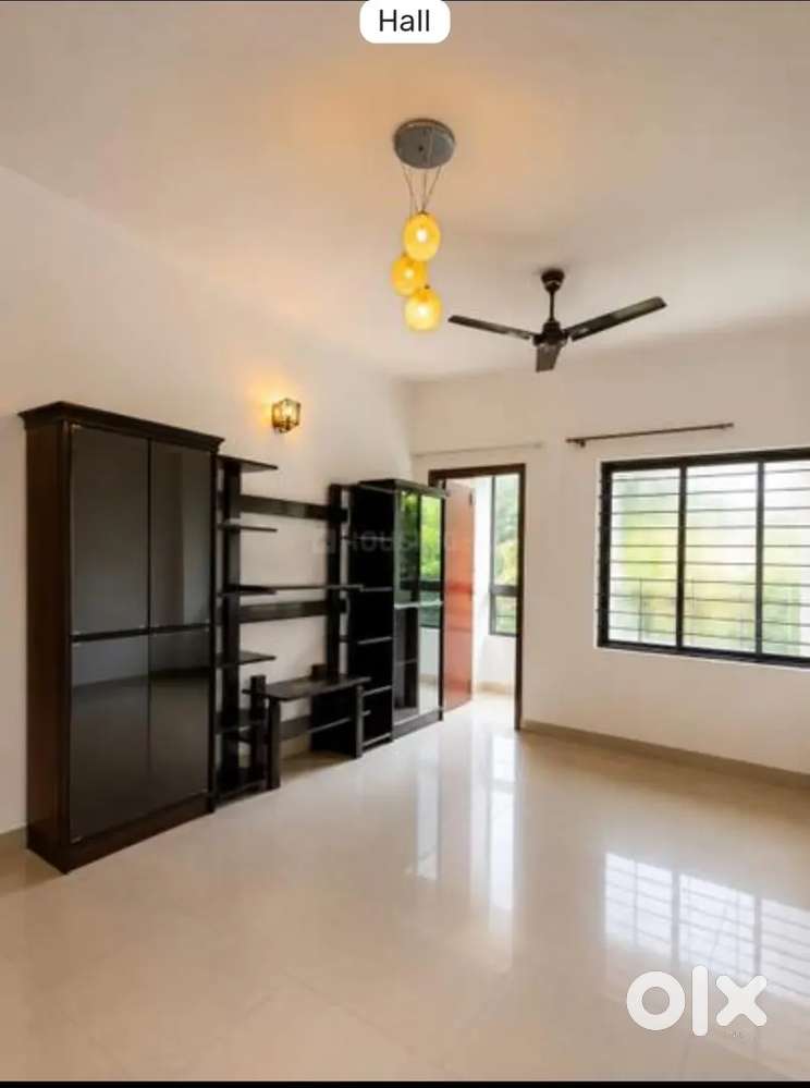 3bhk semifurnish flat for rent at kankanady