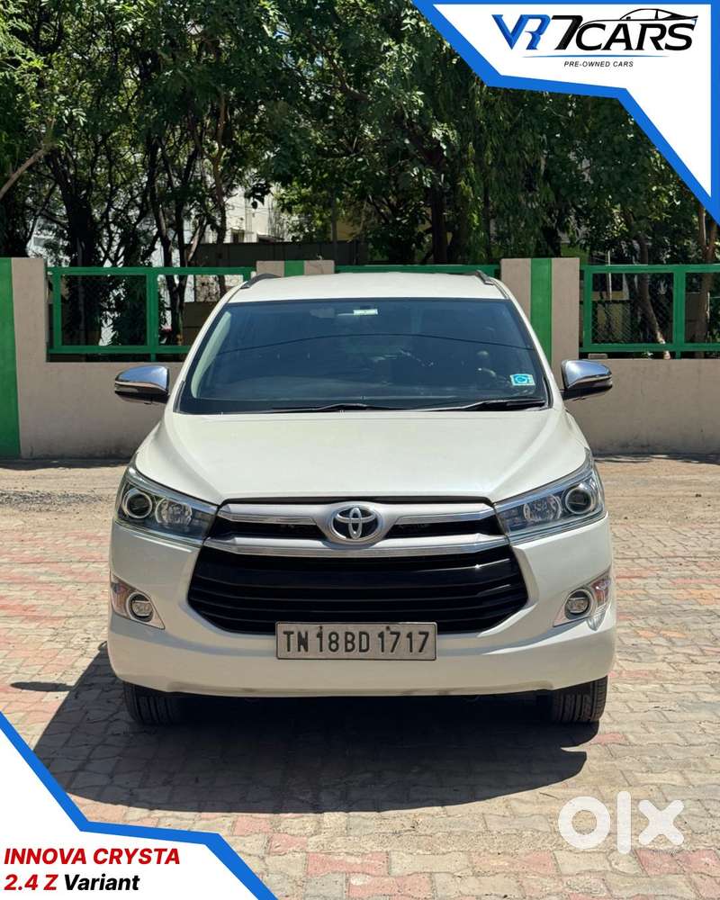 Toyota Innova Crysta Zx 2.4 Diesel 7 Seater, 2021, Diesel