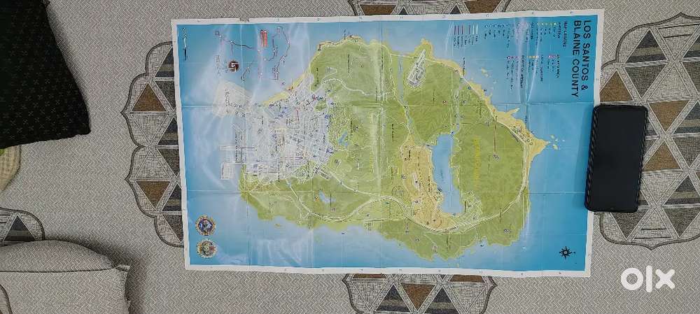 GTA 5 original map in mint condition