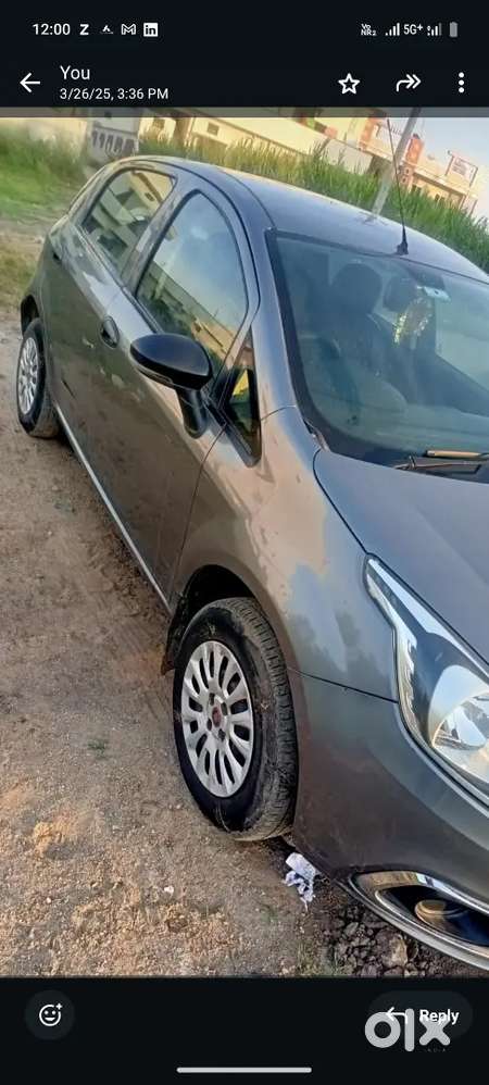 Well Maintainedfiat Punto 2015 Diesel 98000 Km Driven Vechile