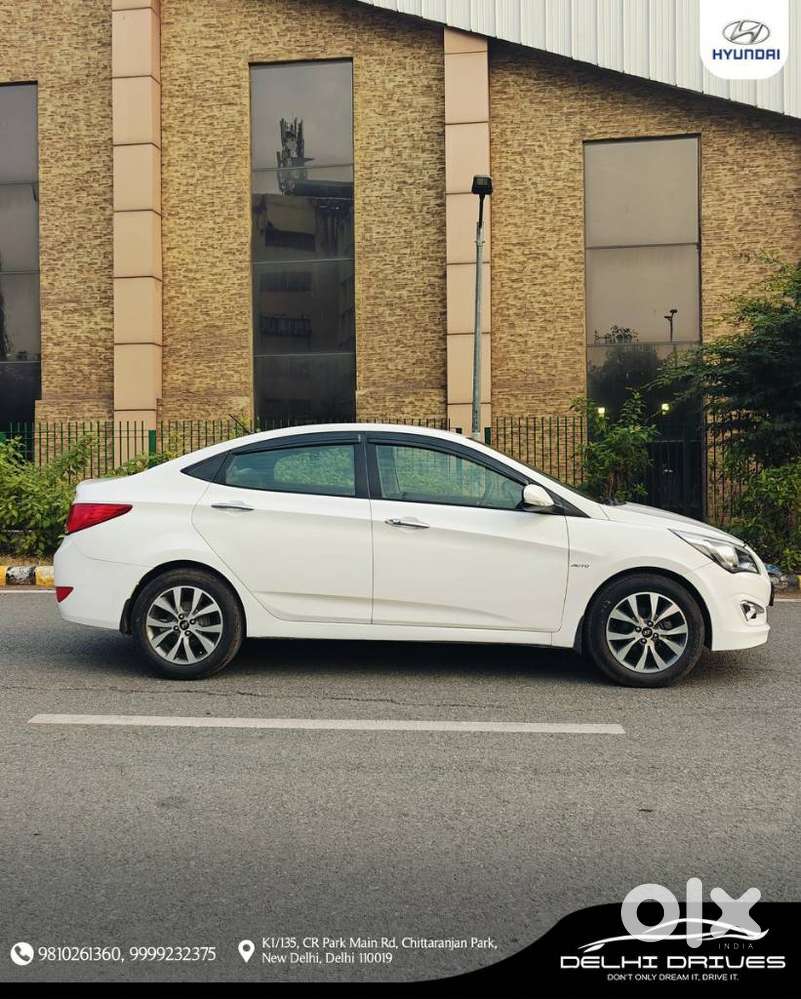 Hyundai Verna Sx(o) Petrol At, 2015, Petrol