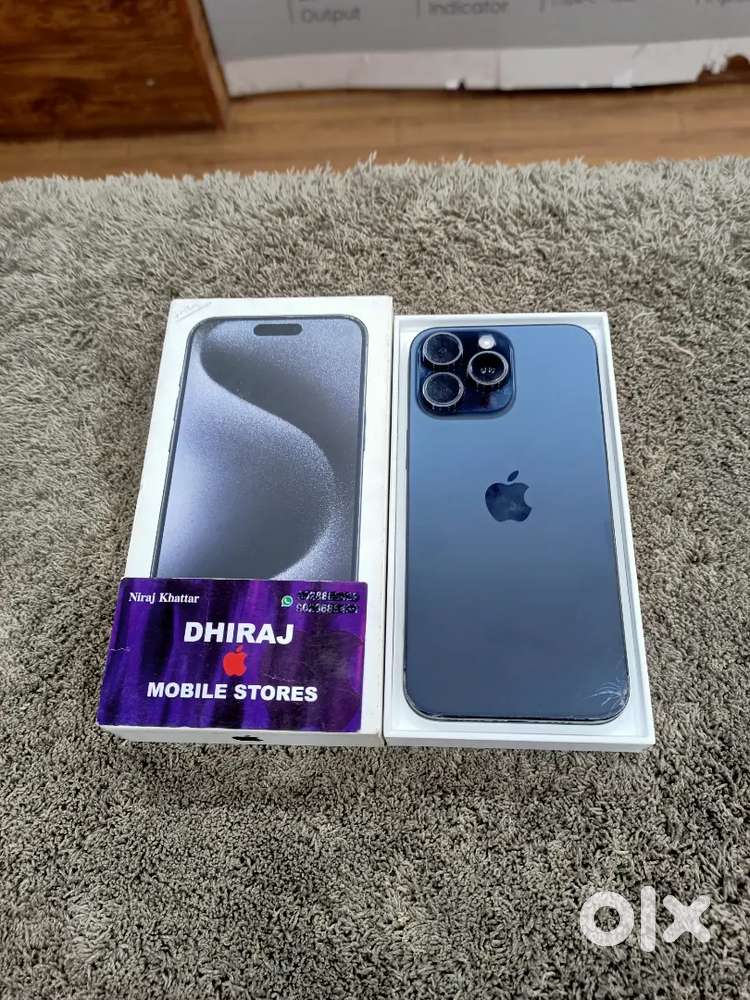 iPhone 15 Pro Max 256gb best price at Dhiraj mobile store Mobile