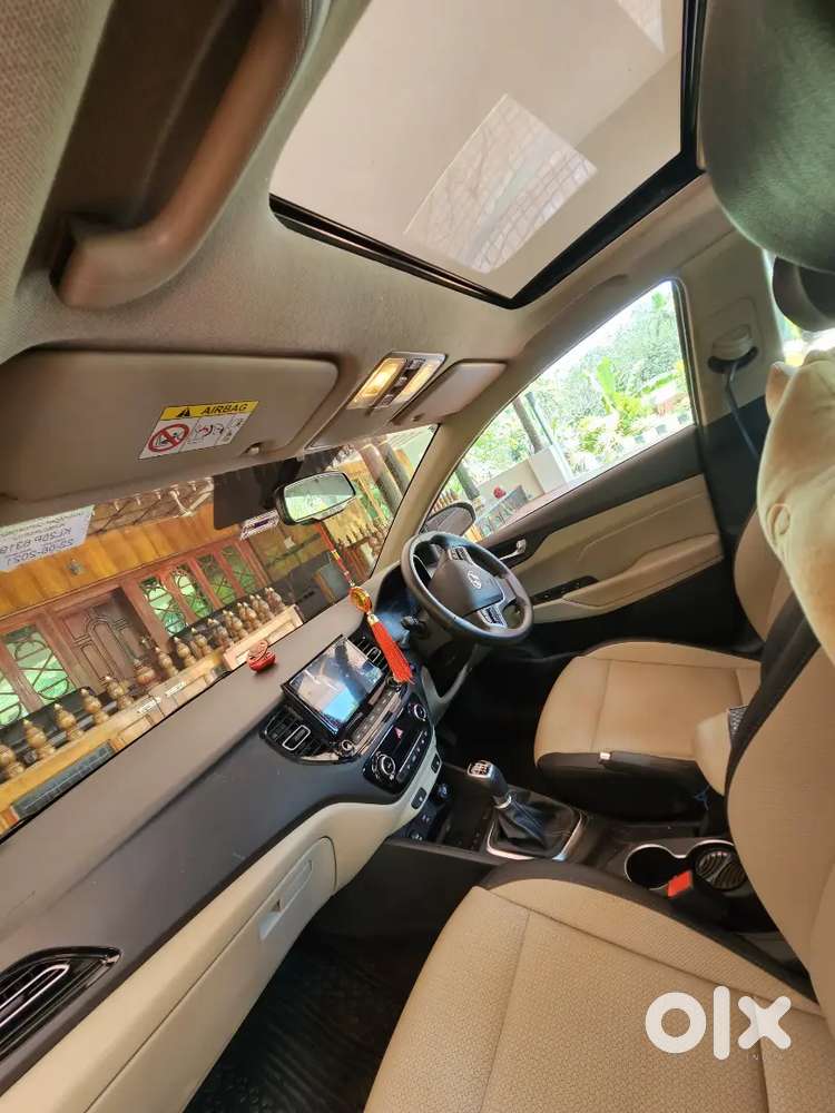 Low Km Run First Owner Hyundai Verna 2021 Full Option