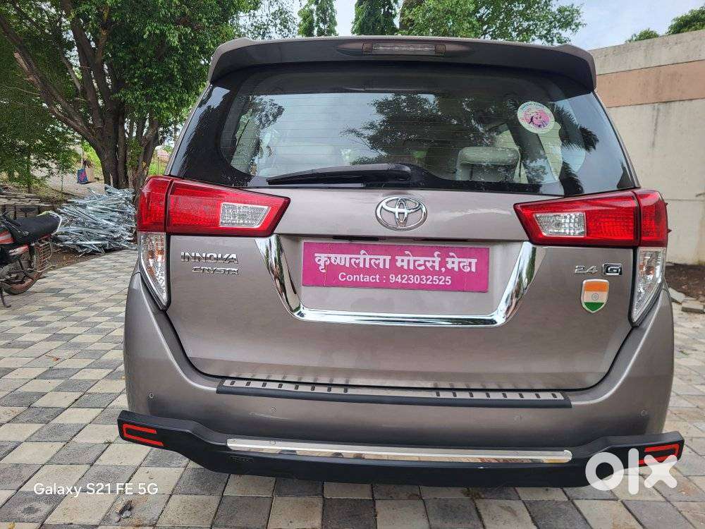 Toyota Innova Crysta 2.4 G Plus Mt 8 Str, 2019, Diesel