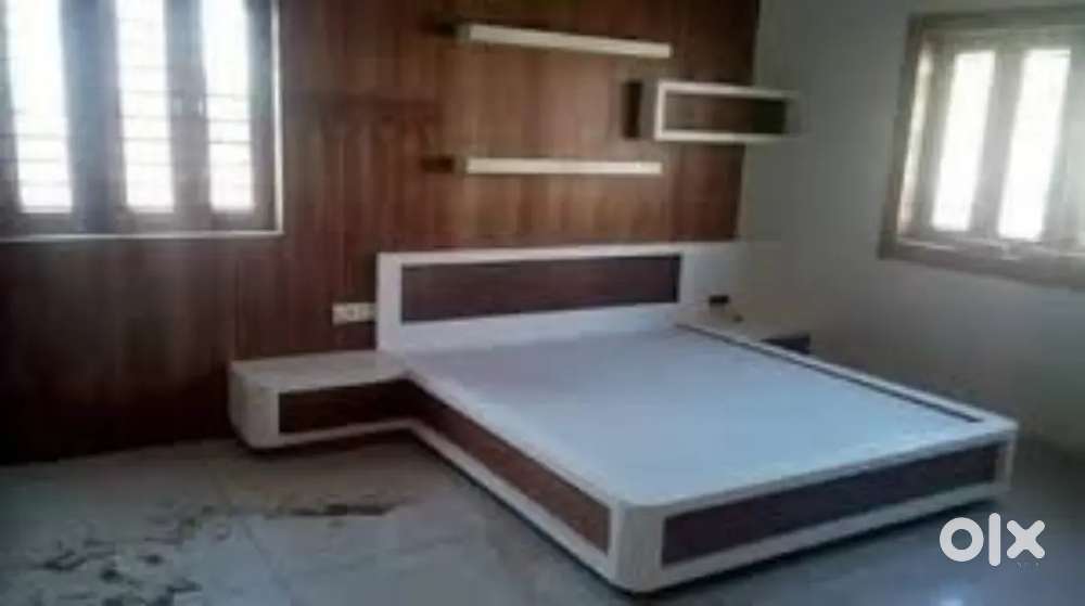 bhk flats in complete furniture pop colour work solution Sofa