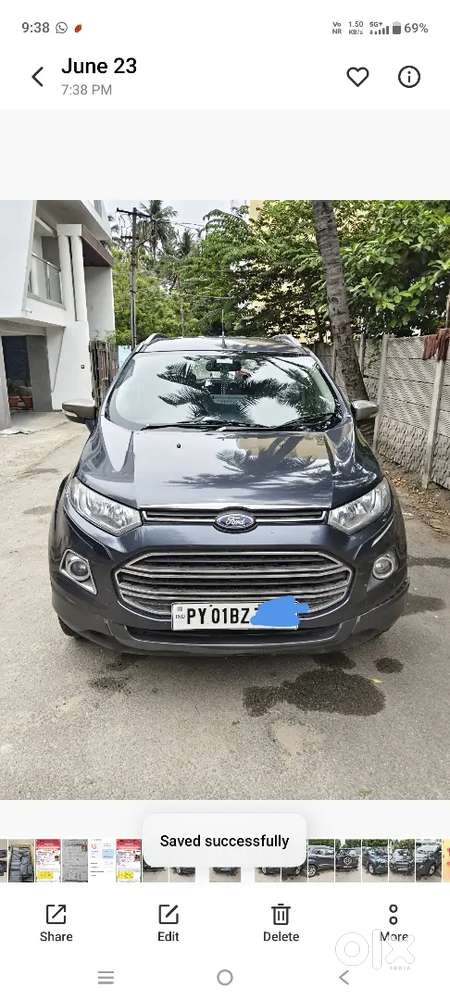 Ford Ecosport 2012 Diesel Good Condition