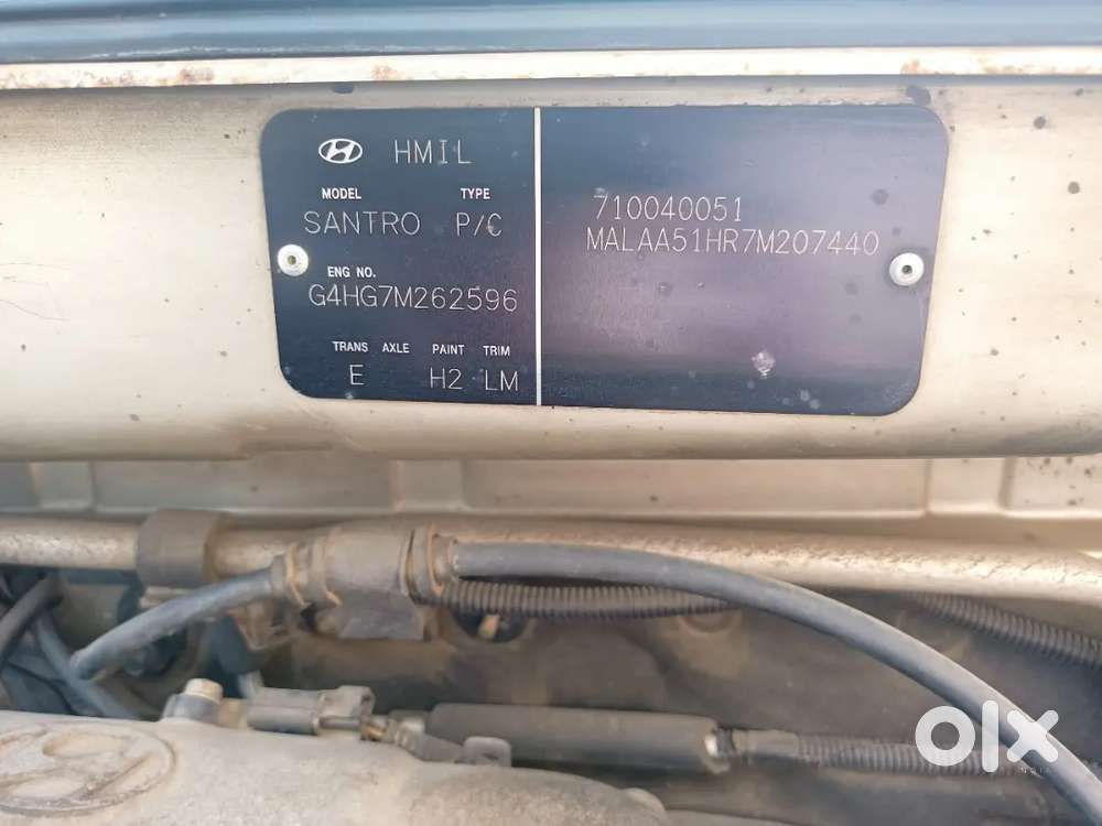 Hyundai Santro Xing 2008 Cng & Hybrids 83000 Km Driven