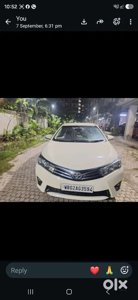 Toyota Corolla Altis 20015