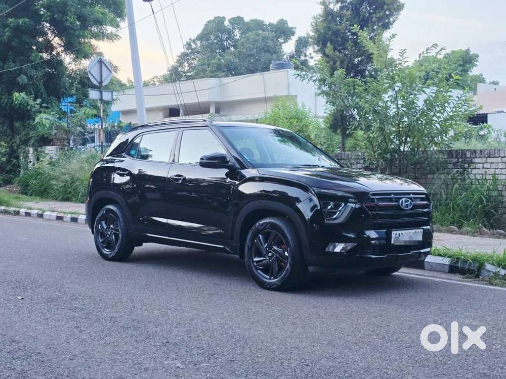 Hyundai Creta 1.5 S Plus Knight Petrol Dual Tone, 2023, Petrol