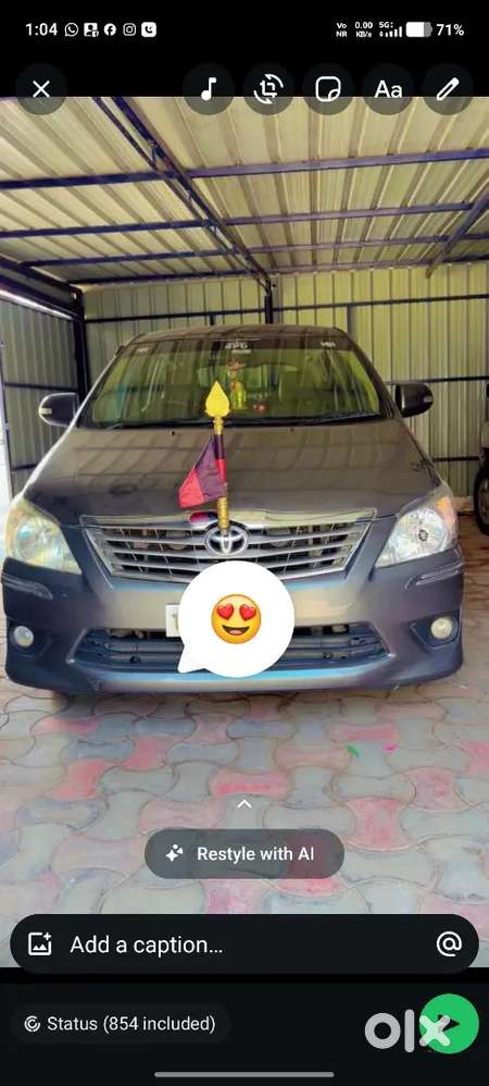 Toyota Innova 2.5 G1 2013 Manual